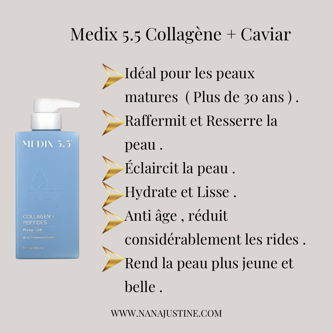 Medix 5.5 Collagène + Caviar 444ml